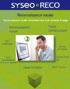 SYSEO- RECO On-Premise, une solution centralisée de reconnaissance vocale